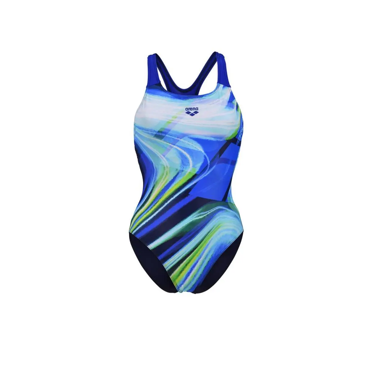 Bild von ARENA Damen Schwimmanzug WOMENS VISUAL WAVES SWIM PRO BACK LB