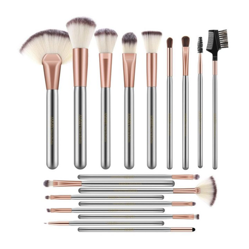 Bild von WISHDOR Kosmetikpinsel-Set 18 Pinselset - Professionelle Makeup Pinsel für jeden Bedarf