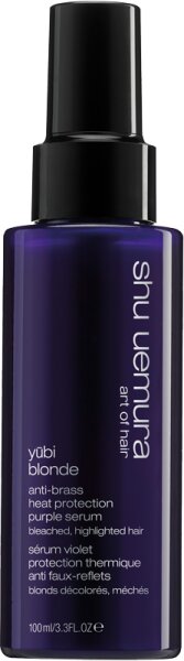 Bild von Shu Uemura, Yubi Blonde, Anti-Gelbstich Purple Serum, Für blondiertes und gesträhntes Haar, Mit Violett-Farbstoff, Farbschutz und Hitzeschutz, Spendet Feuchtigkeit, 100 ml