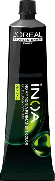 Bild von L'Or&eacute;al Professionnel Inoa - Oxidative Coloration ohne Ammoniak - Mittelblond Gold Mahagoni 7.35 - 60ml