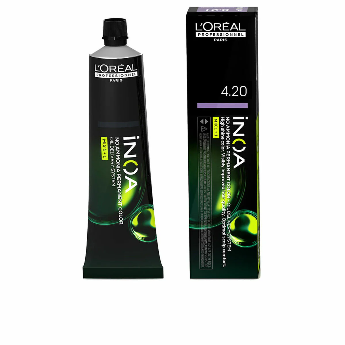 Bild von Dauerfärbung L'Oreal Professionnel Paris Inoa Nº 4.20 60 g