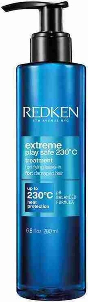 Bild von Redken Haarpflege-Spray mit Hitzeschutz bis zu 230°, Repariert und regeneriert, Anti Haarbruch, Extreme Play Safe, 1 x 250 ml