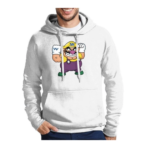 Bild von Blondie & Brownie Hoodie Herren Wario Mario Gumba Luigi Yoshi Gaming Super Retro Mit Kapuze