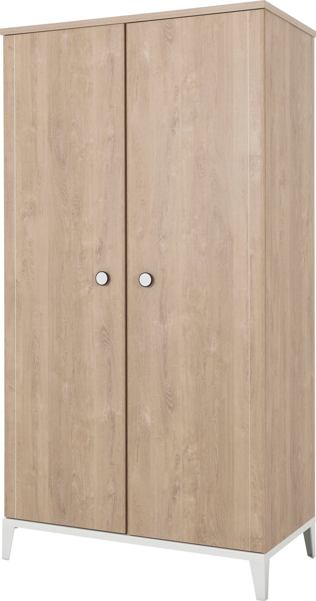Bild von GalIPETTE Marcel-Schrank für Erwachsene, Spanplatte mit Papier in Eiche blond, groß