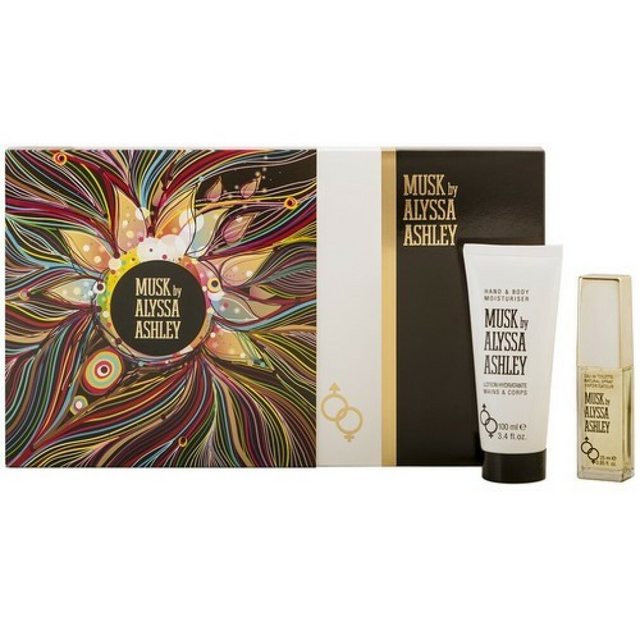 Bild von Alyssa Ashley Duft-Set Musk Eau De Toilette Spray 50ml Set 2 Artikel