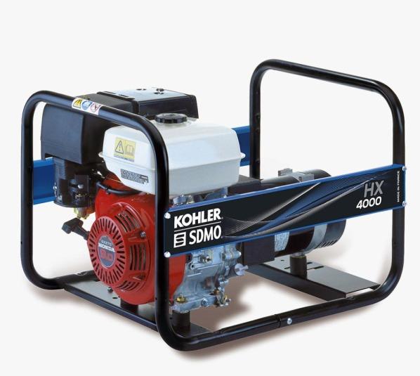 Bild von SDMO Stromerzeuger HX 4000 C5, 4,0 kW / 230V, Honda Benzin