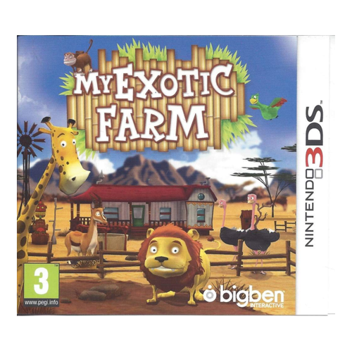 Bild von Nintendo 3DS - My Exotic Farm (UK Version) (mit OVP) (gebraucht)