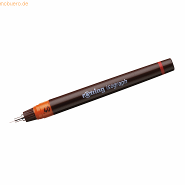 Bild von Rotring rOtring Isograph technischer Zeichenstift | 0,40 mm nachfüllbare Fineliner