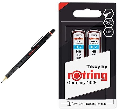 Bild von Rotring rOtring 800 Druckbleistift mit Einzug | 0,7 mm | Schwarz
