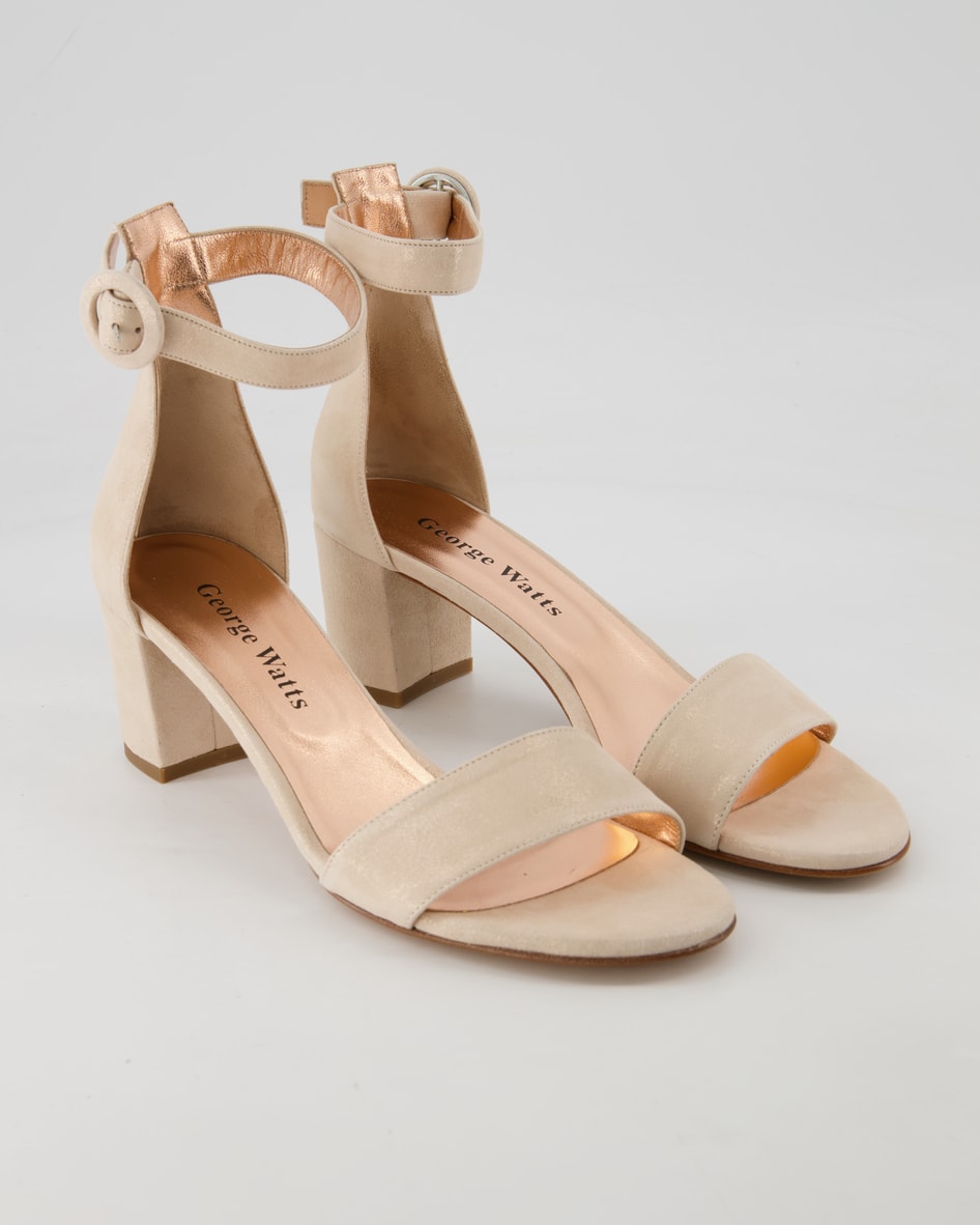 Bild von George Watts Schuhe - Cardine 55 Veloursleder (Beige, Gr. 35)