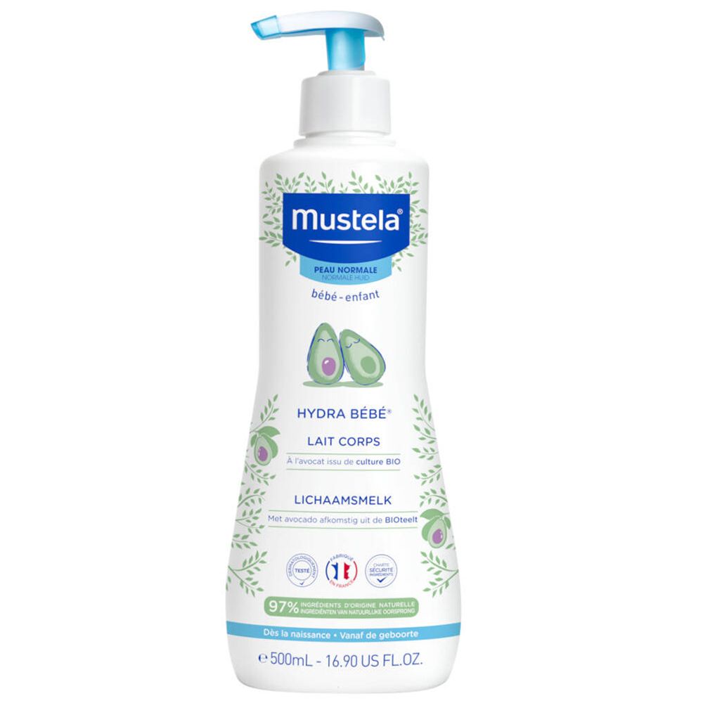Bild von Mustela® Körpermilch für normale Haut Pumpflasche