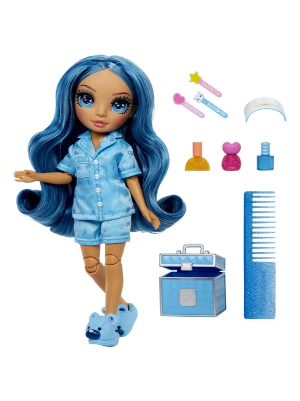 Bild von Rainbow High Anziehpuppe Junior High PJ Party Fashion Doll Skyler (Blue)