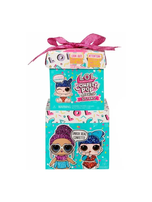 Bild von MGA Entertainment Konfetti Geburtstagspuppe mit Schwester