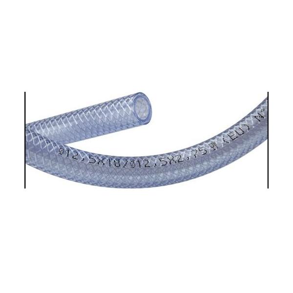 Bild von 50 Mtr. Tricoflex PVC-Schlauch TCF ID 12,5mm AD 18mm L.50m transp.Rl. 149680