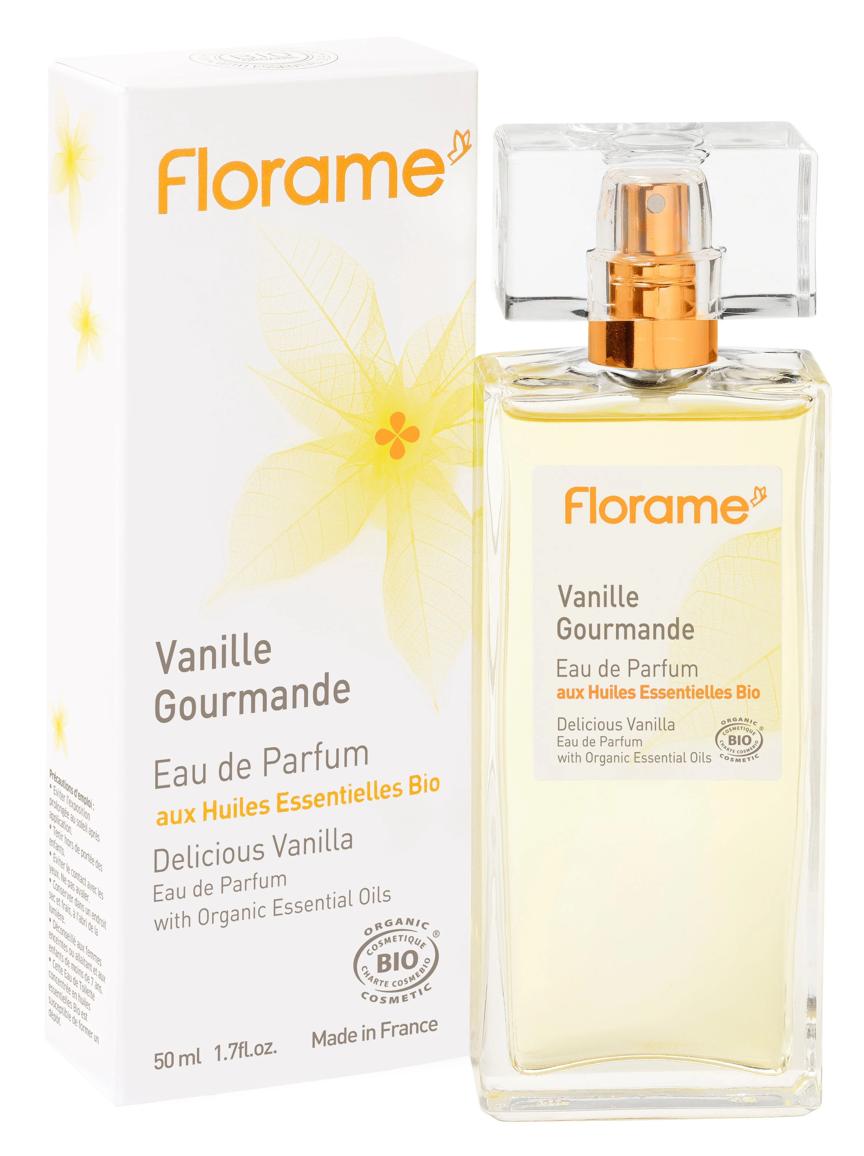 Bild von Florame Eau de Parfum Vanille Gourmande (Sinnliche Vanille) - 50 ml
