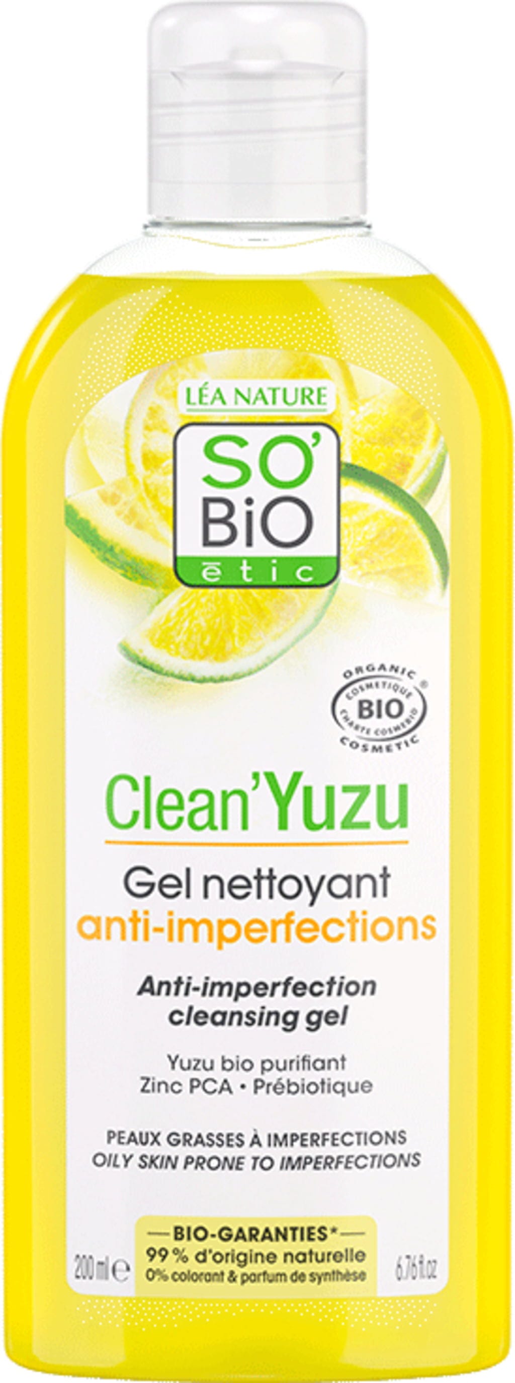 Bild von LÉA NATURE SO BiO étic Clean'Yuzu Reinigungsgel - 200 ml