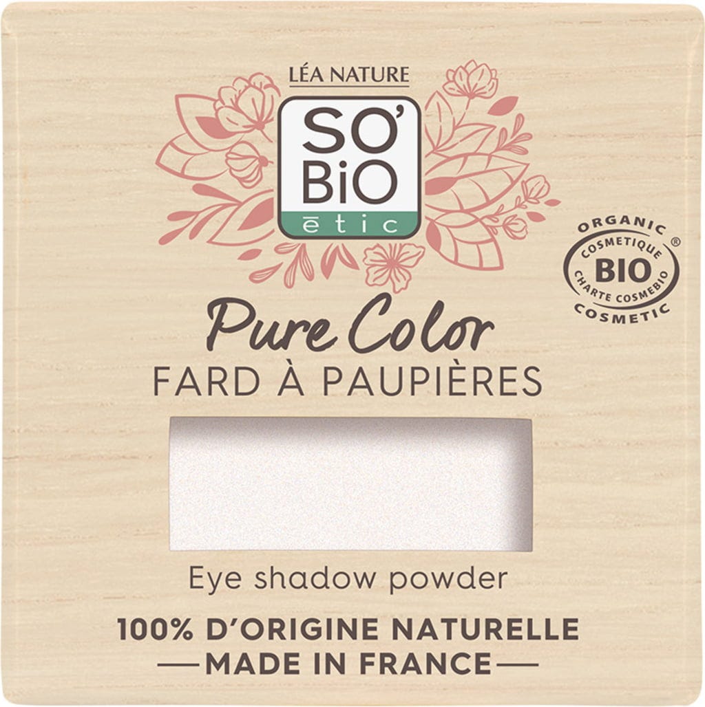 Bild von LÉA NATURE SO BiO étic Pure Color Lidschatten - 06 Blanc strass