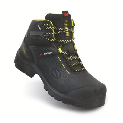 Bild von Heckel MACCROSSROAD 3.0 S3 HIGH 6731340 Sicherheitsstiefel S3 Schuhgröße (EU): 40 Schwarz, Gelb 1