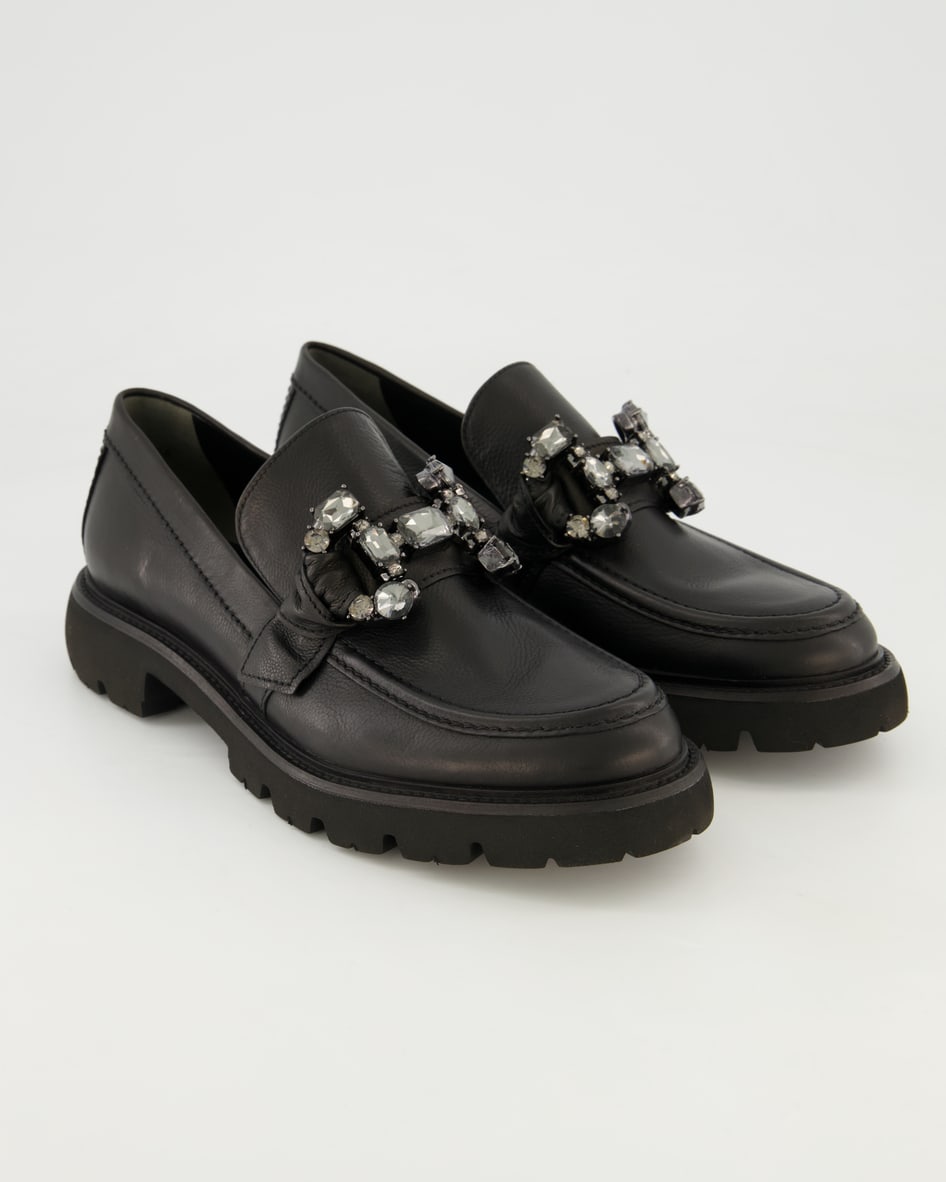 Bild von Kennel & Schmenger Schuhe - Print Leder (Schwarz, Gr. 3½)