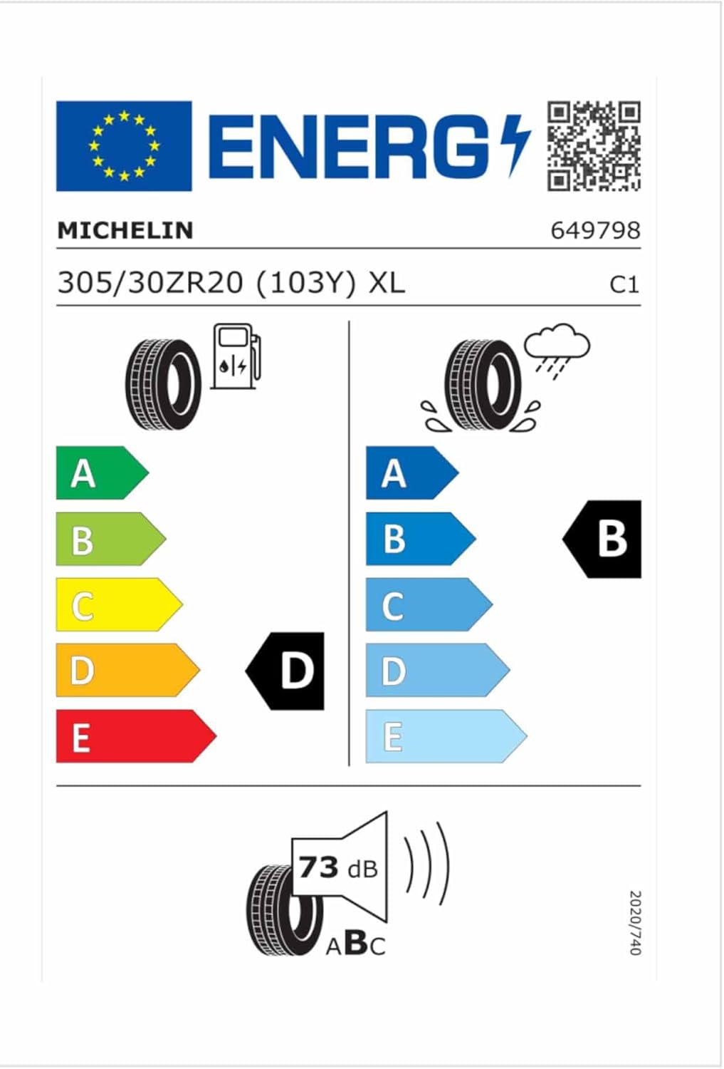 Bild von Michelin Pilot Super Sport 305/30 R22 105Y PKW Sommerreifen Reifen 000257