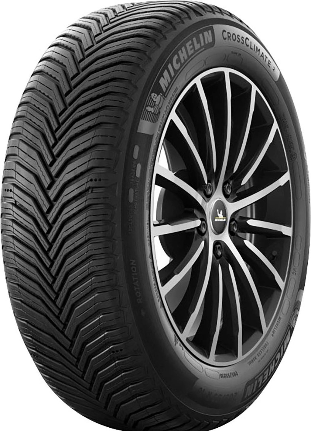 Bild von Michelin CROSSCLIMATE 2 M+S 3PMSF TL 195/65 R16 92V PKW Ganzjahresreifen Reifen 095258