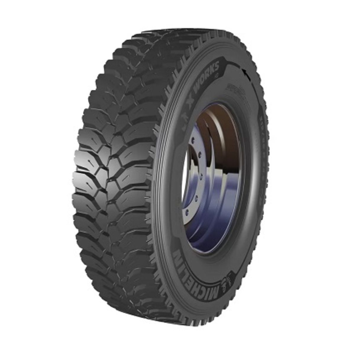 Bild von MICHELIN 315/80 R 22.5 TL 156/150K X WORKS HD D M+S 3PMSF RFID