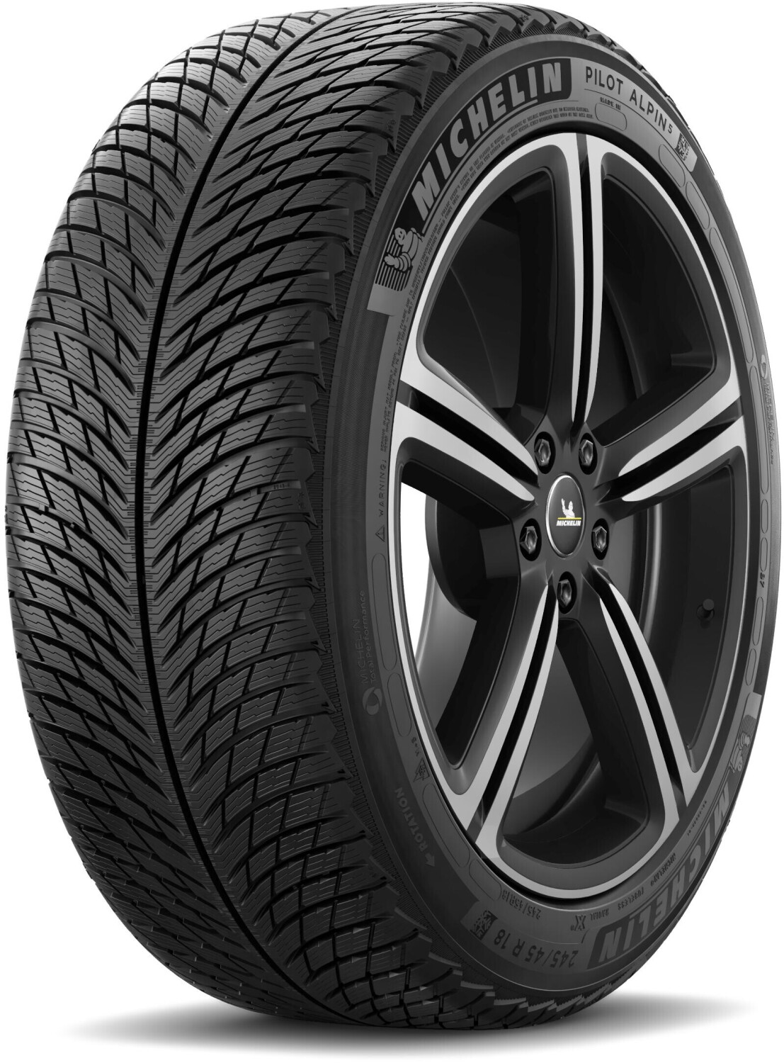 Bild von Michelin Pilot Alpin 5 245/45 R18 100V PKW Winterreifen Reifen AUDI: A4 B8 Avant, A6 C7 Avant, A4 B9 Avant, BMW: 5 Saloon, 5 Touring, X1 350133