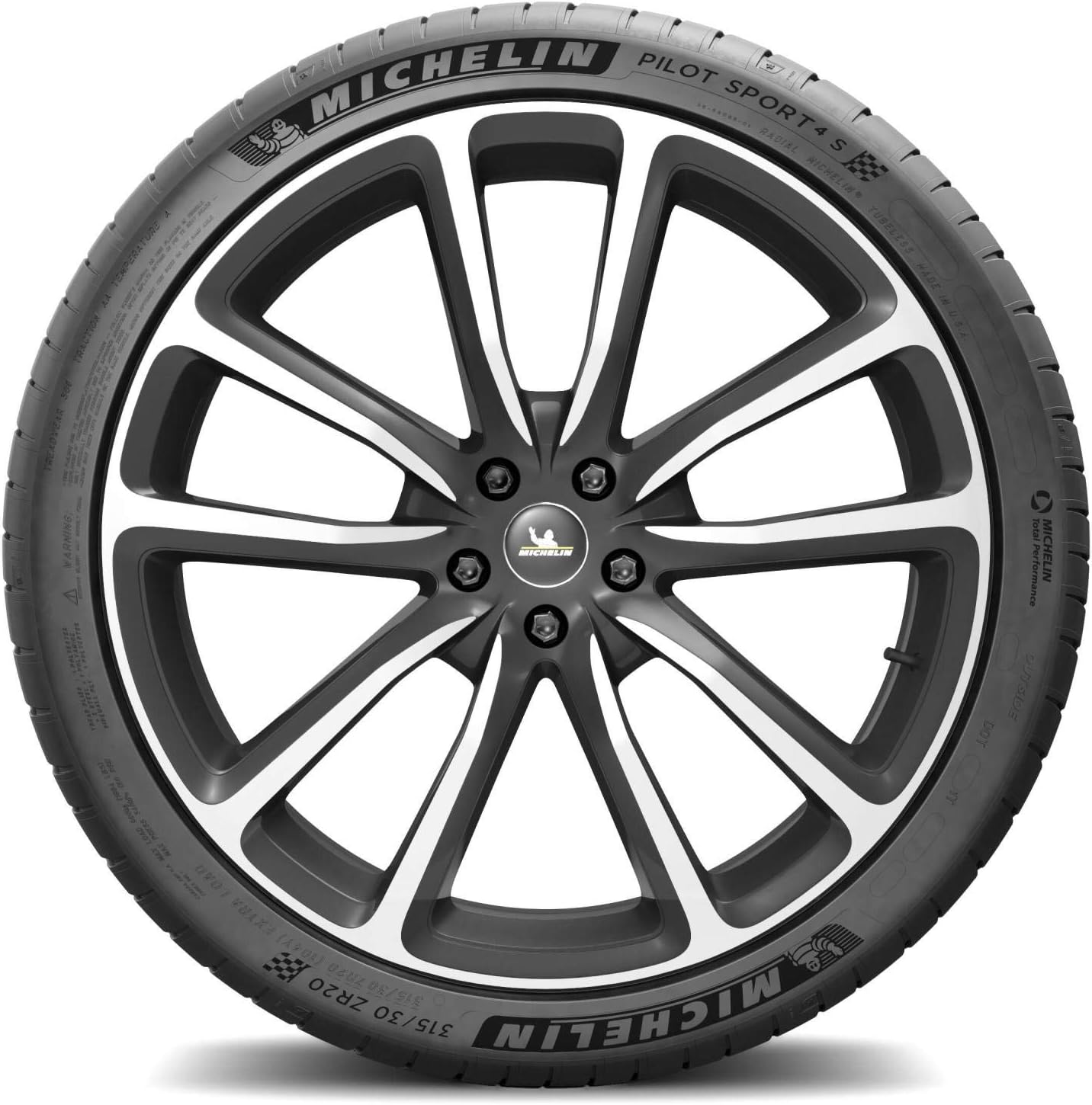Bild von Michelin Pilot Sport 4 S 245/35 R21 96Y PKW Sommerreifen Reifen BMW: 5 Saloon, 5 Touring, X3, TESLA: Model S, VOLVO: V90 II Estate, S90 II 384847