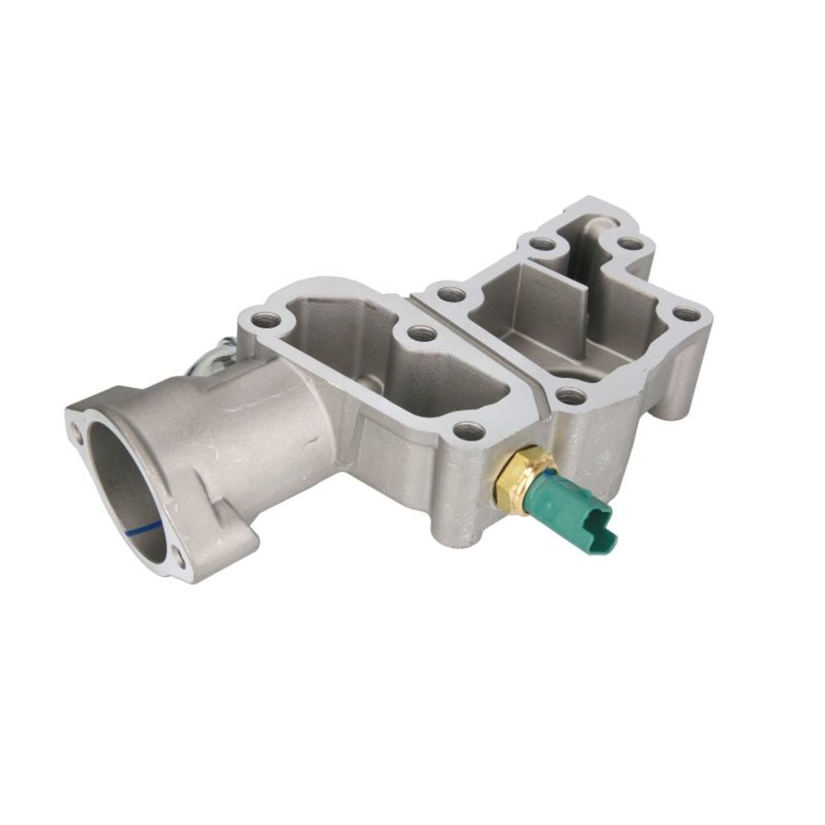 Bild von CALORSTAT by Vernet Kühlmittelflansch Universal ohne Dichtung für ALFA ROMEO PEUGEOT JEEP FIAT CITROËN LANCIA CHRYSLER 1336Y8 9654775080 1336P9 WF0126