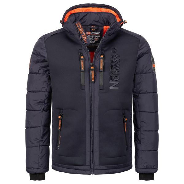 Bild von Geographical Norway Winterjacke Herren Winterjacke Outdoorjacke mit Kapuze