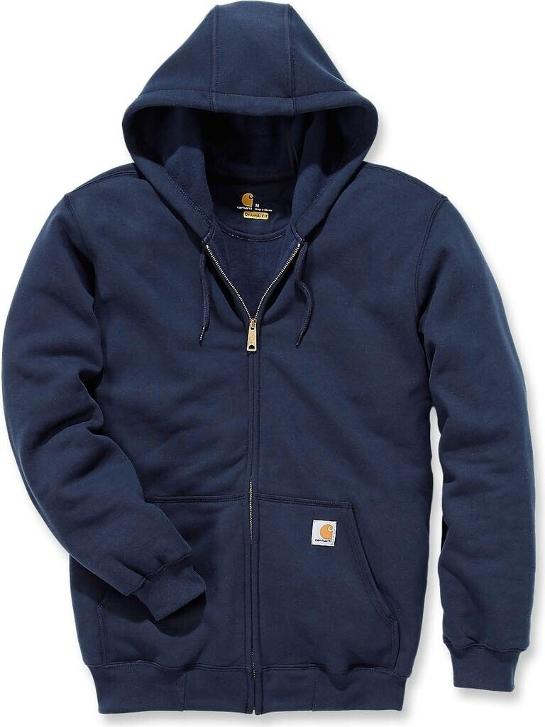 Bild von Carhartt Midweight Hooded Zip-Front Sweatshirt (K122) navy