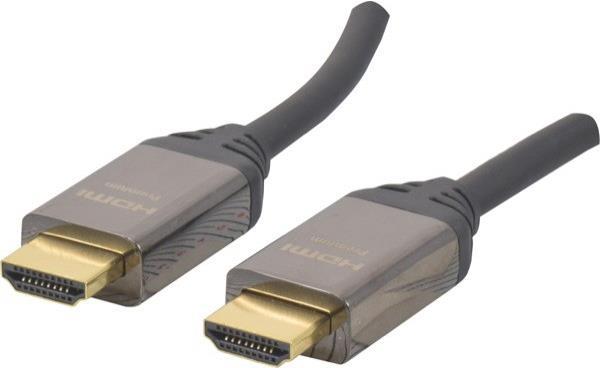 Bild von HDMI PREMIUM Highspeed Kabel mit Ethernet, High Qualitiy, HDMI St. A / St. A,, 3.0 m Hochwertiges Anschlusskabel zur Übertragung von digitalen Monitor- und TV-Signalen (127698)