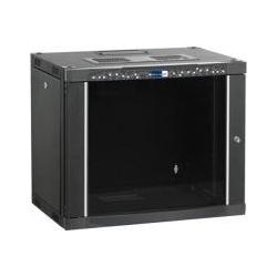 Bild von Ekivalan 48,30cm (19") Wandgehäuse Professional, 9 HE, 600 x 450 mm, schwarz, Serverschrank Zubehör, Schwarz