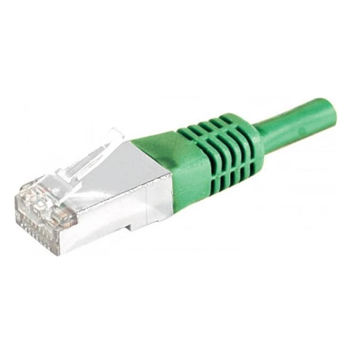 Bild von Exertis Connect Patchkabel S/FTP (PIMF), CAT.6A EIA/TIA, Class EA, grün, 1,0 m