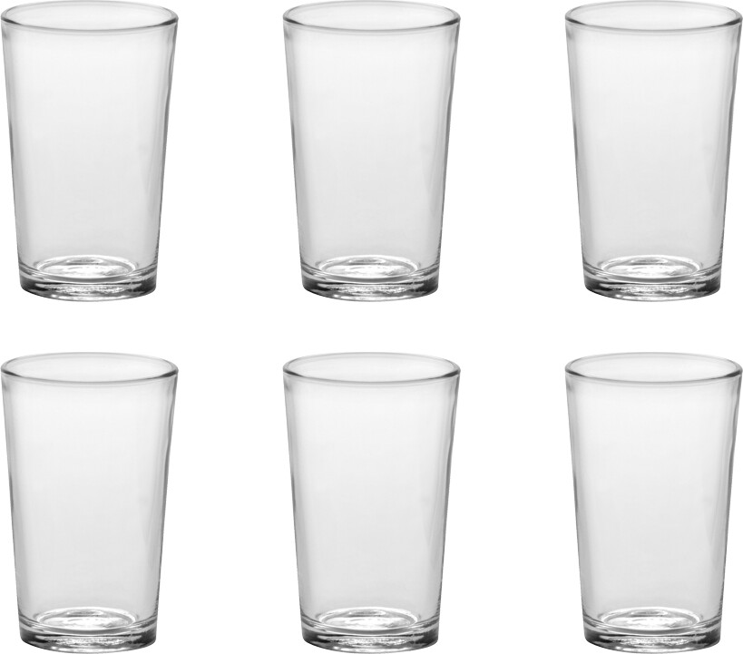 Bild von Duralex Tumbler-Glas Chope Unie, Glas gehärtet, Tumbler Trinkglas 200ml Glas gehärtet transparent 6 Stück