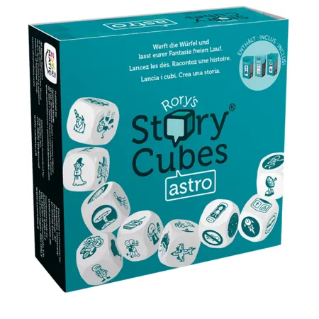 Bild von Zygomatic | Story Cubes – Astro | Familienspiel | Erzählspiel | 1-12 Spieler | Ab 6+ Jahren | 20+ Minuten | Deutsch