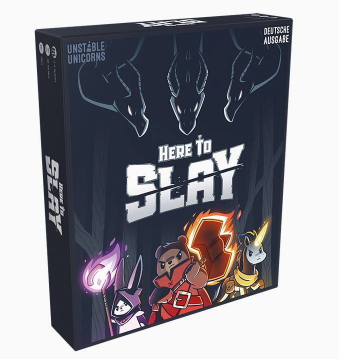 Bild von Here to Slay (Deutsch) Asmodee kompetitives und strategisches Kartenspiel