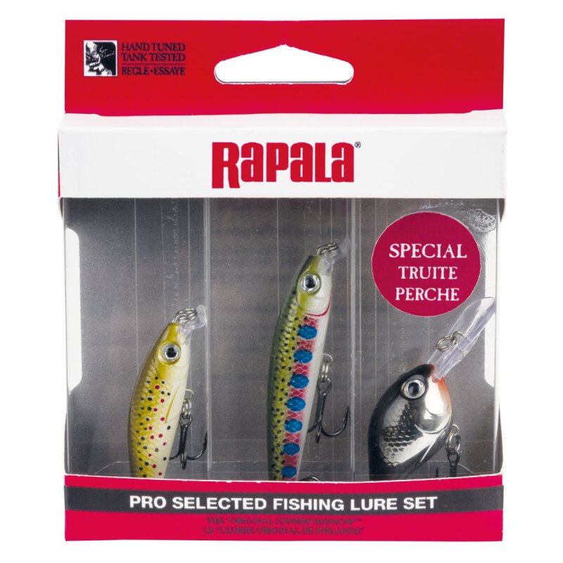 Bild von RAPALA Trout/Perch Kit Ultra Light Shad + Minnow + Crank 4cm 6cm...