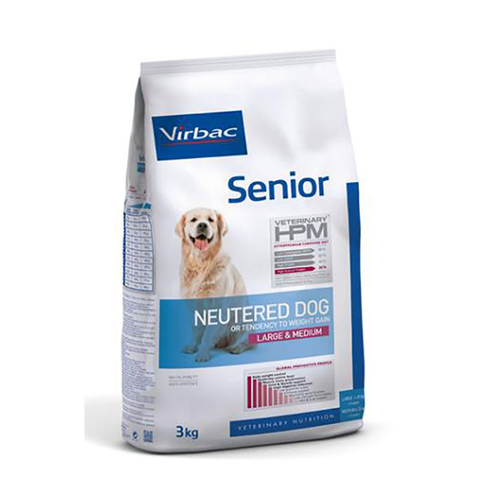 Bild von Virbac HPM Senior Kastriertes Hundefutter für Große und Mittelgroße Hunde 12kg