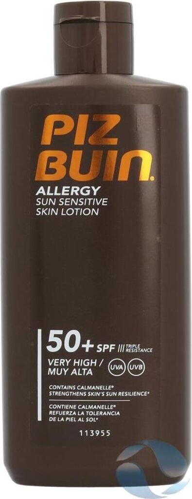 Bild von Piz Buin, Sonnencreme, Allergy Sun (Sonnenlotion, SPF 50, 200 ml, 150 g)