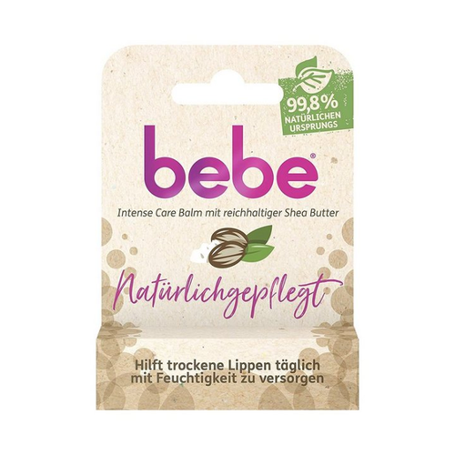 Bild von 3x bebe Natürlichgepflegt Lippenpflegestift mit Shea Butter Intense Care