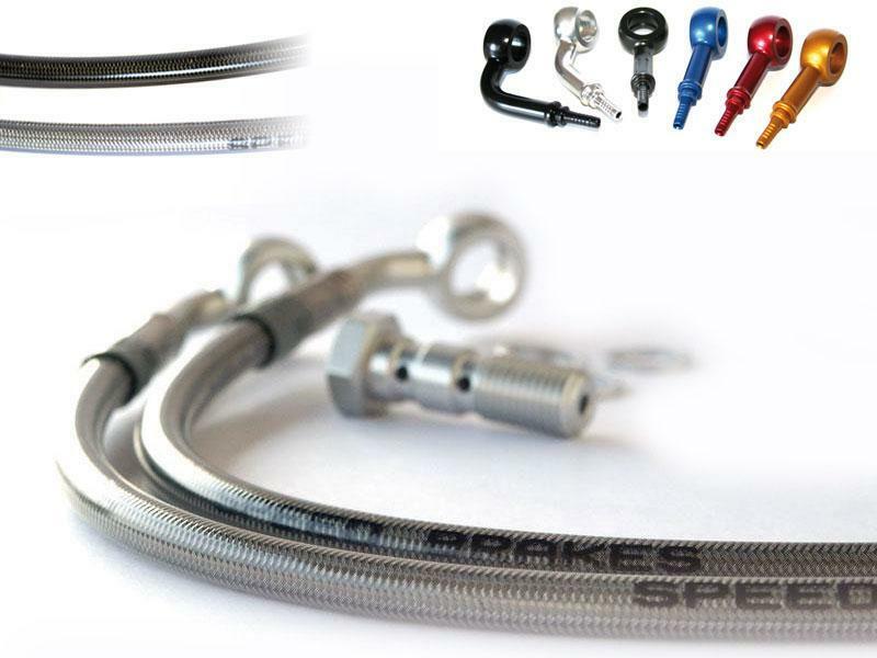 Bild von TECNIUM Luftfahrtschlauch SPEEDBRAKES Carbon/Titan Fitting