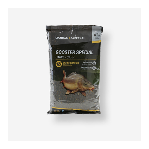 Bild von Gooster Special Karpfen schwarz 1 kg – Das ideale Grundfutter für Karpfenangler