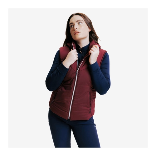 Bild von Reitweste 900 warm Damen bordeaux – Dein idealer Begleiter im Winter