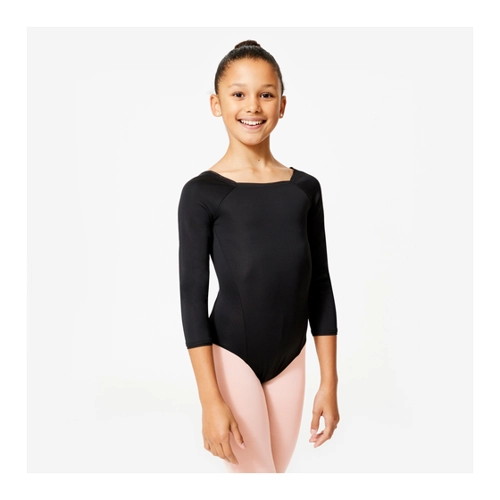 Bild von Tanzbody langarm - schwarz
