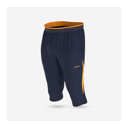 Bild von Damen/Herren Fußball 3/4 Hose - CLR marineblau/orange