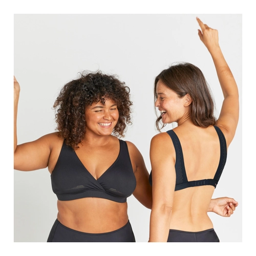 Bild von Bikini-Oberteil Bustier Damen alle Größen - Modell 6'50 in Schwarz