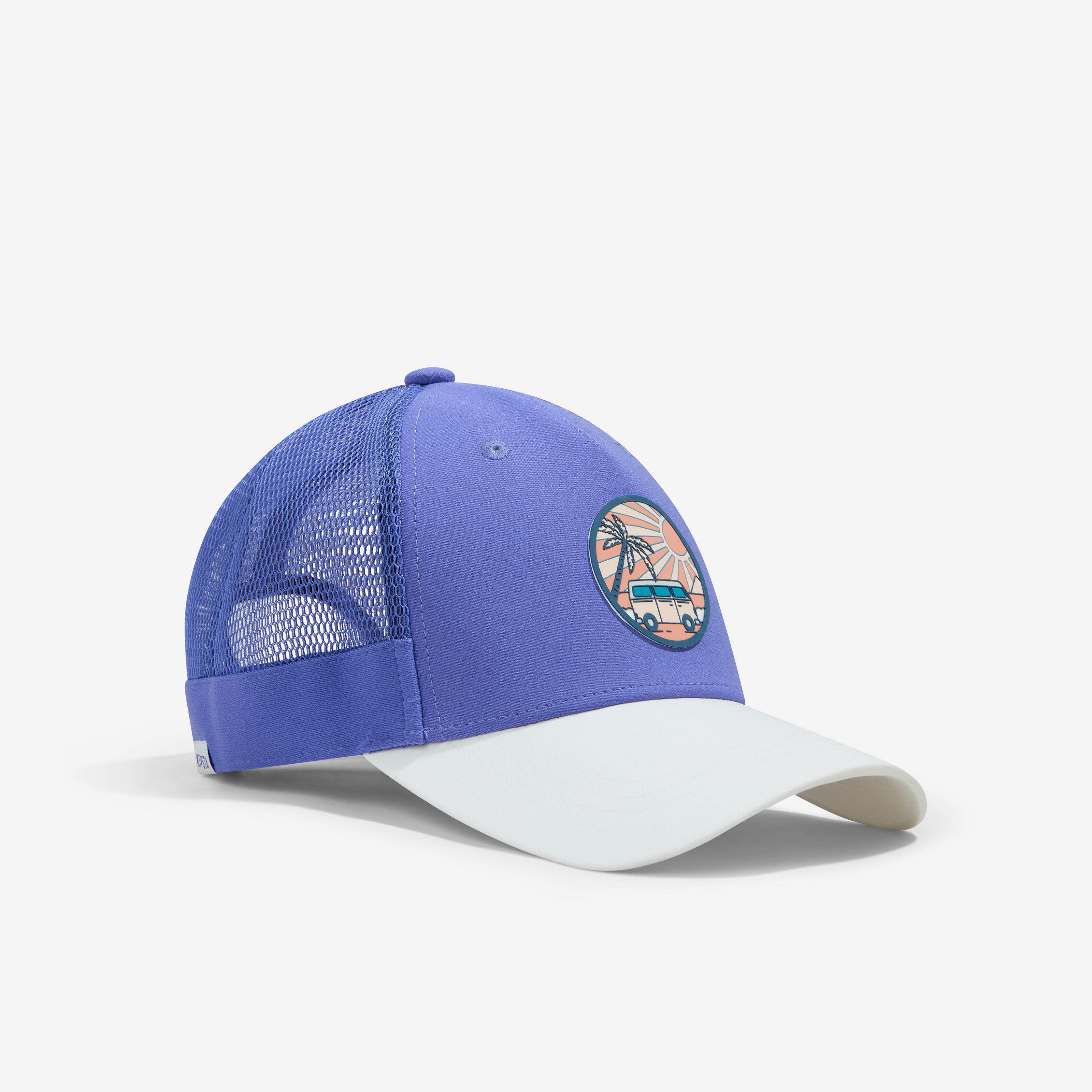 Bild von Damen/Herren Beachvolleyball Cap Trucker Style ‒ BVCAP blau/weiß