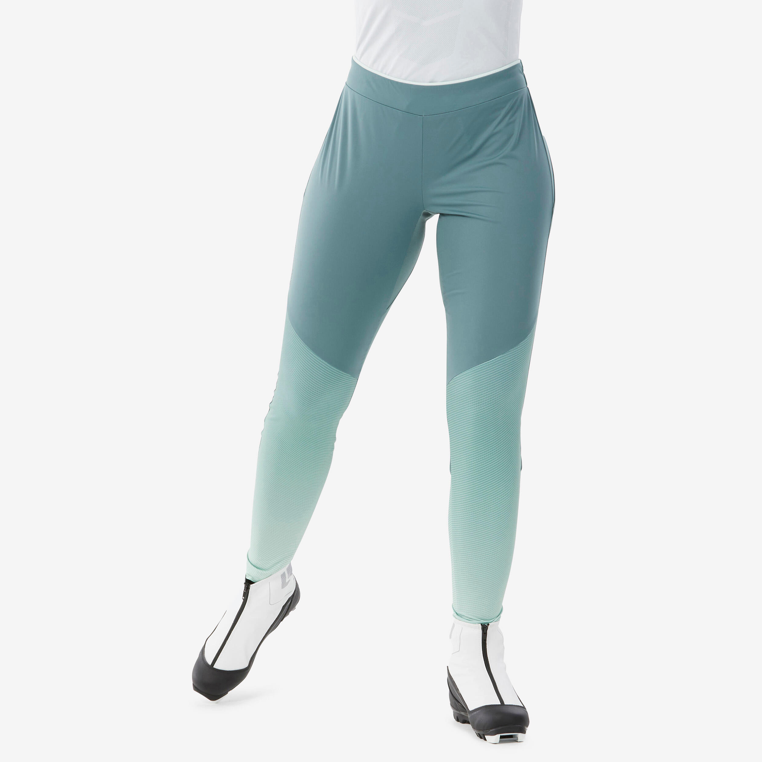 Bild von Langlaufhose Tights Damen - 500 grün