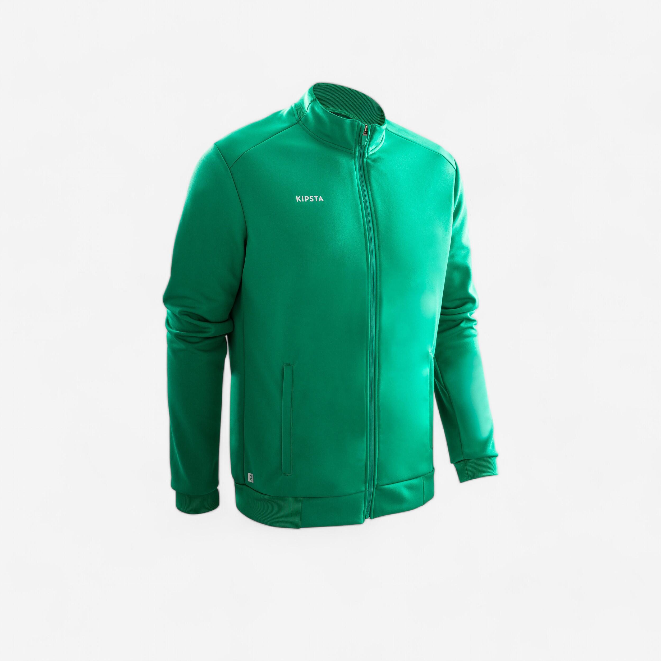 Bild von Damen/Herren Fußball Trainingsjacke - Essential grün